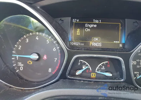 2016 Ford Focus Se from USA, damaged, VIN 1FADP3F21GL374056